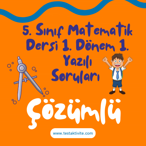 Turuncu Eglenceli ve Renkli Okula Donus Instagram Gonderisi 500 × 500 piksel